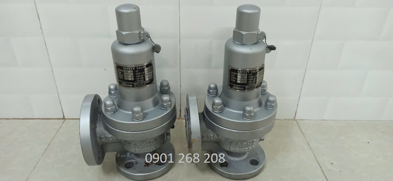 Van an toàn nối bích DN25 JIS20K MS Eng WSLT-5124M